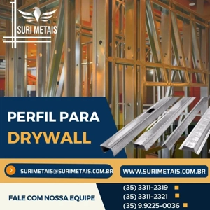Perfil para drywall preço